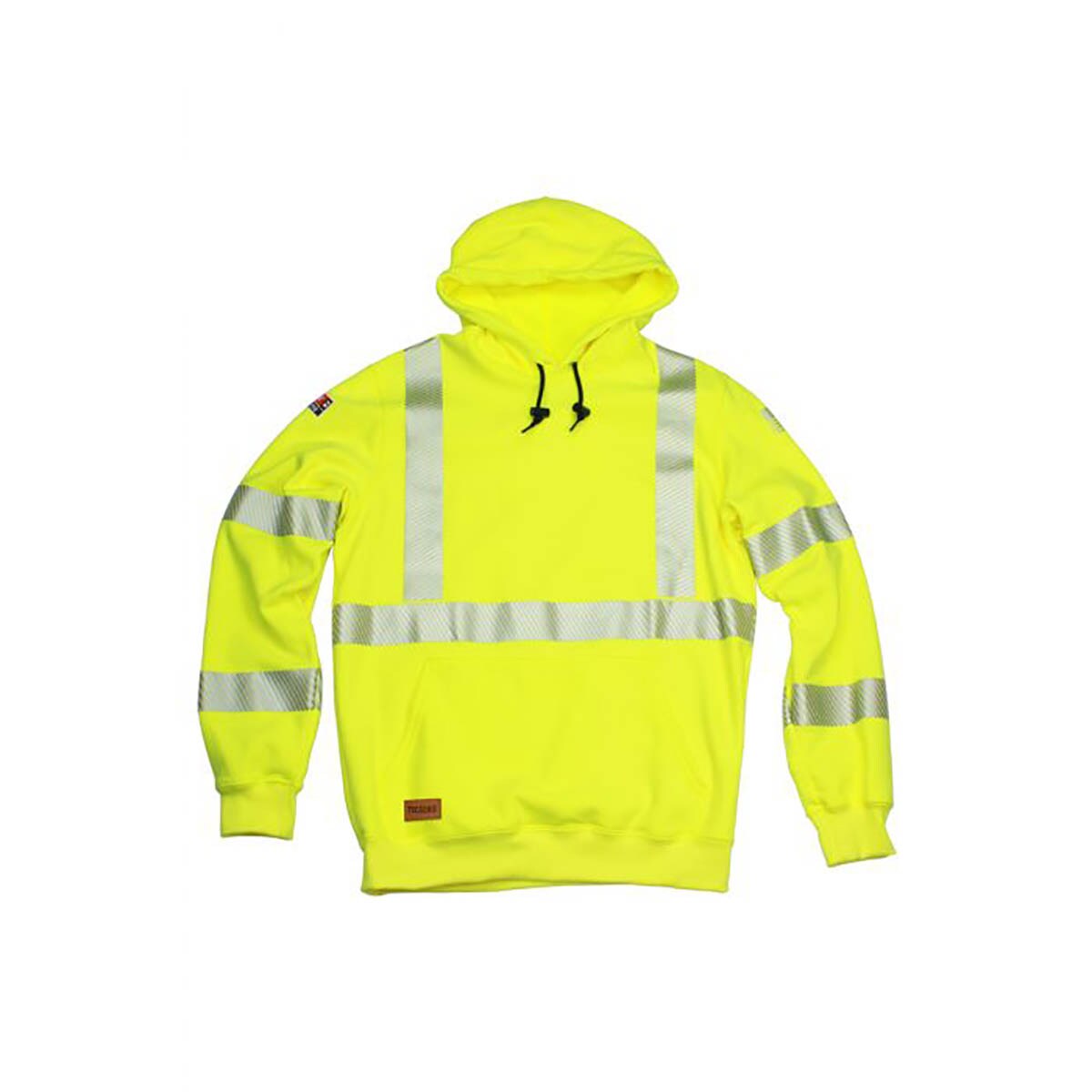 Tecgen FR Class 3 Hi Vis Pullover Sweatshirt in Hi-Vis Yellow